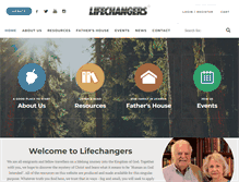 Tablet Screenshot of lifechangers.org